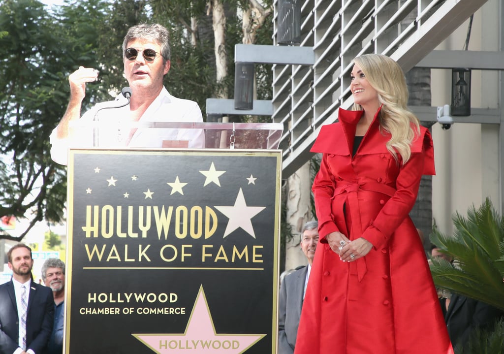 Carrie Underwood at Hollywood Walk of Fame Ceremony 2018