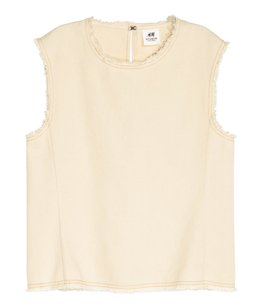 Cotton Twill Top ($25)