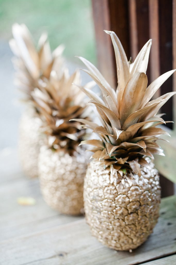 Spray-Painted Pineapples