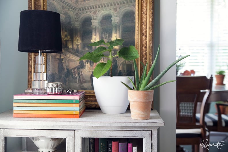 Use Books and Greens as Design Elements