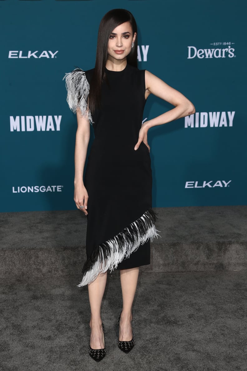 Sofia Carson at the Premiere of Midway