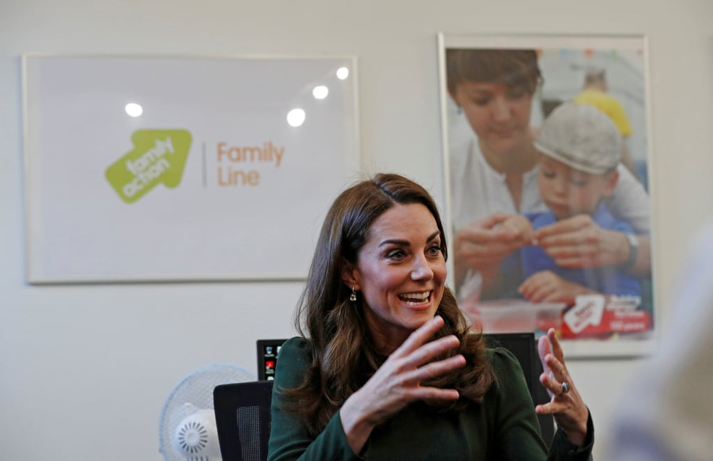 Kate Middleton Visits Family Action January 2019