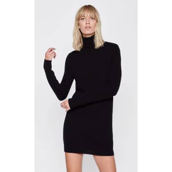 Angelina Jolie's Black Sweater Dress | POPSUGAR Fashion