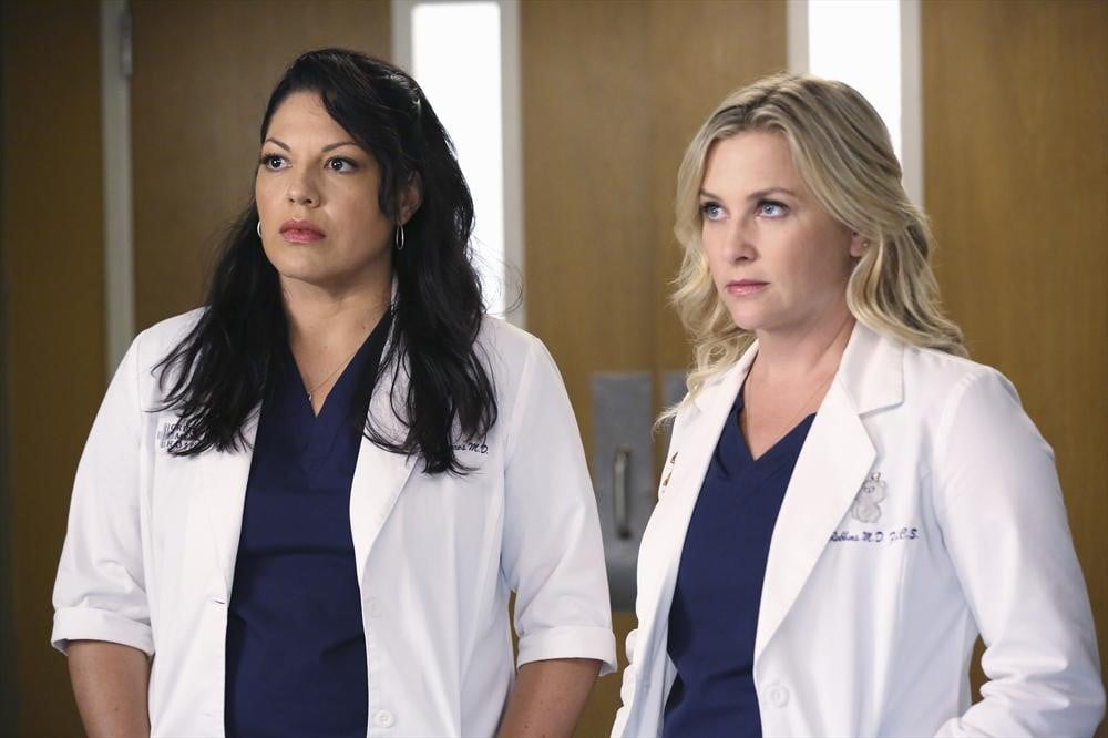 Callie (Sara Ramirez) and Arizona (Jessica Capshaw) come to a decision about surrogacy on the episode.