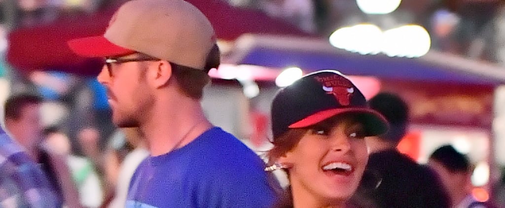 Ryan Gosling and Eva Mendes Hold Hands at Disneyland