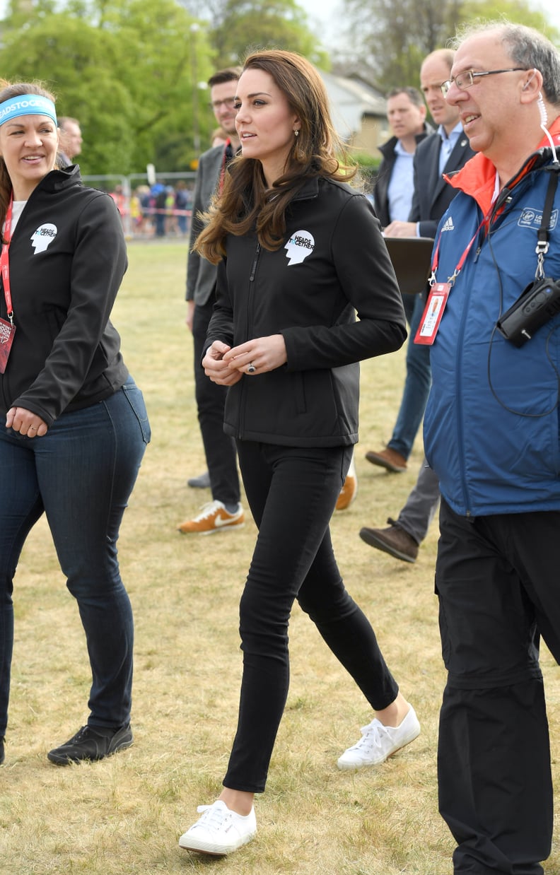 Kate Middleton Wore Superga Sneakers in London