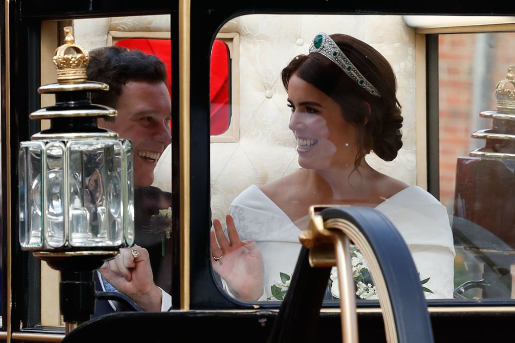 Princess Eugenie Tiara on Her Wedding Day