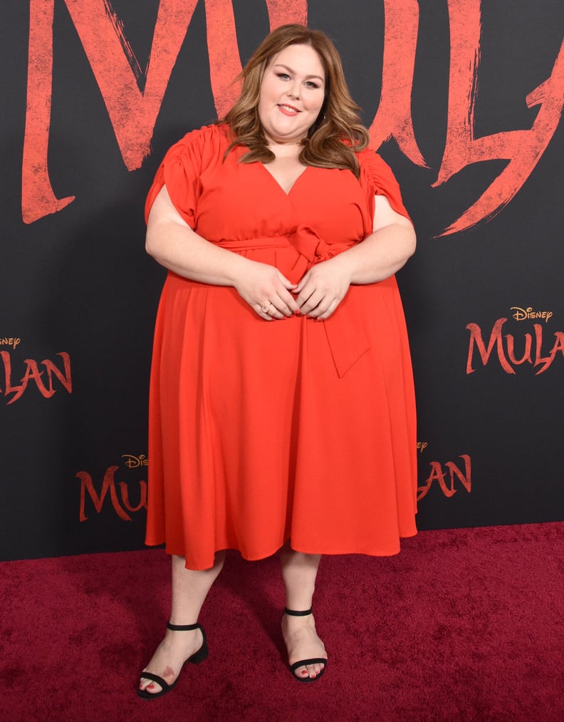 Chrissy Metz at the World Premiere of Mulan in LA