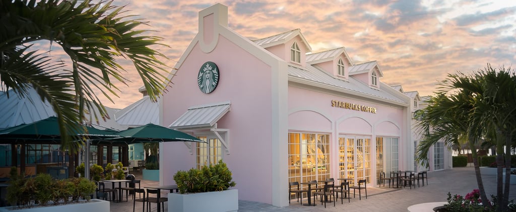 Pink Starbucks in Turks and Caicos Pictures