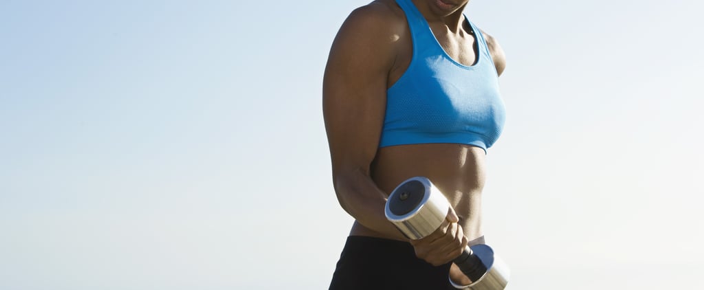 I Didn't Know I Was Breathing Wrong During Bicep Curls — This Trainer Explained How