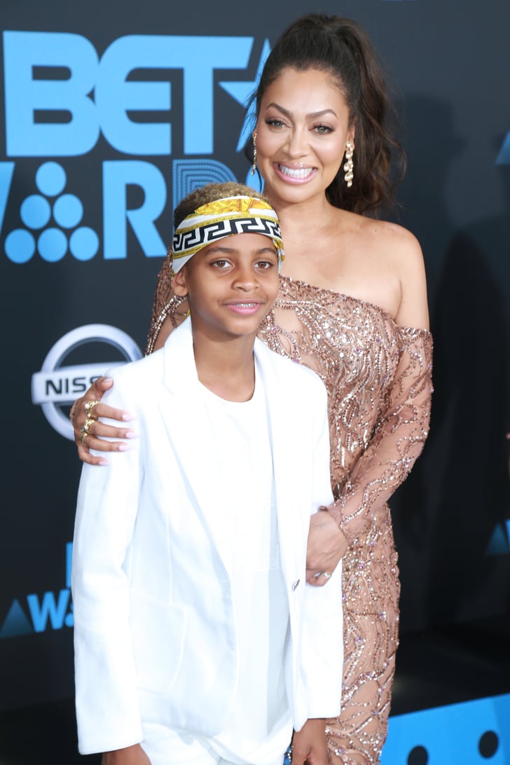 La La Anthony Text With Her Son About School | POPSUGAR Family Photo 8