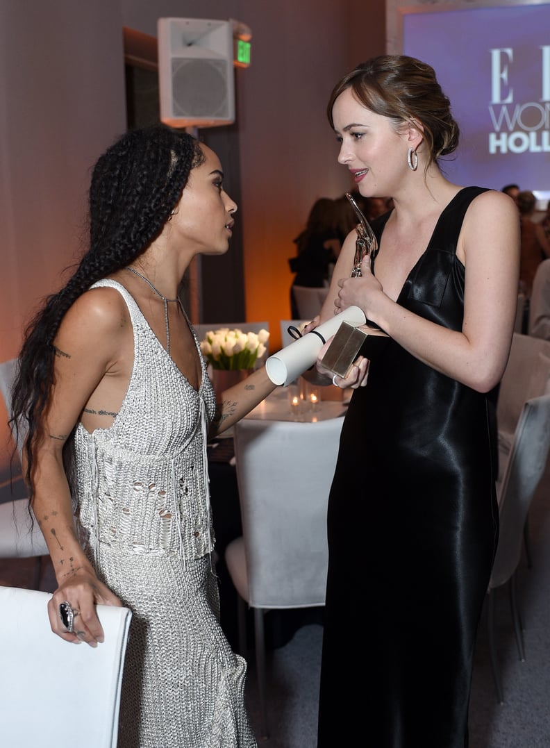 Zoe Kravitz and Dakota Johnson