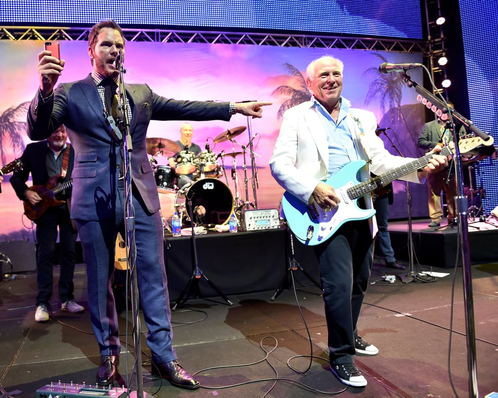 Chris Pratt Performs at Jurassic World Afterparty | Video