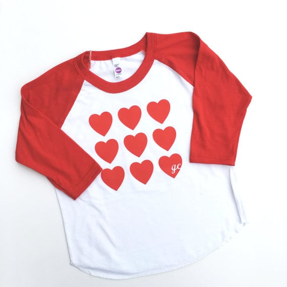 Hearts Raglan