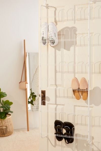 Metal Over-the-Door Shoe Rack