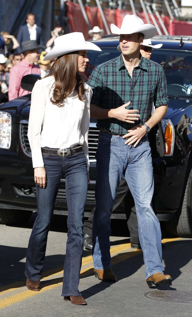 The Royal Couple at the Calgary Stampede Parade