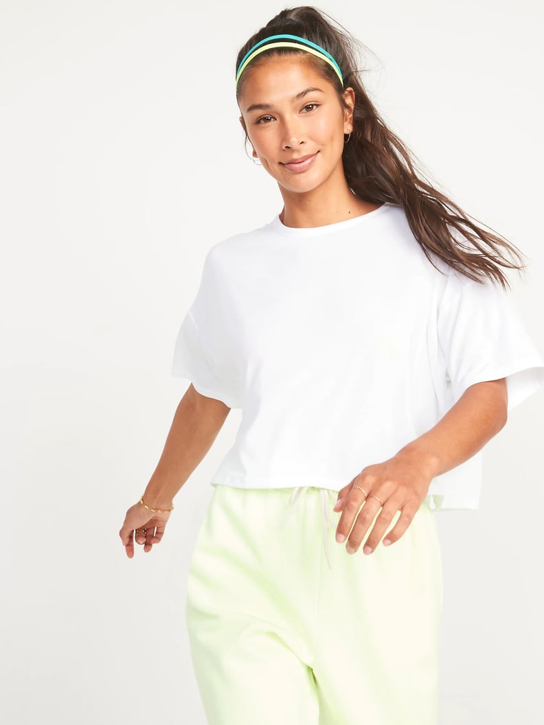 My Exact Top: Old Navy UltraLite All-Day Performance Crop Tee