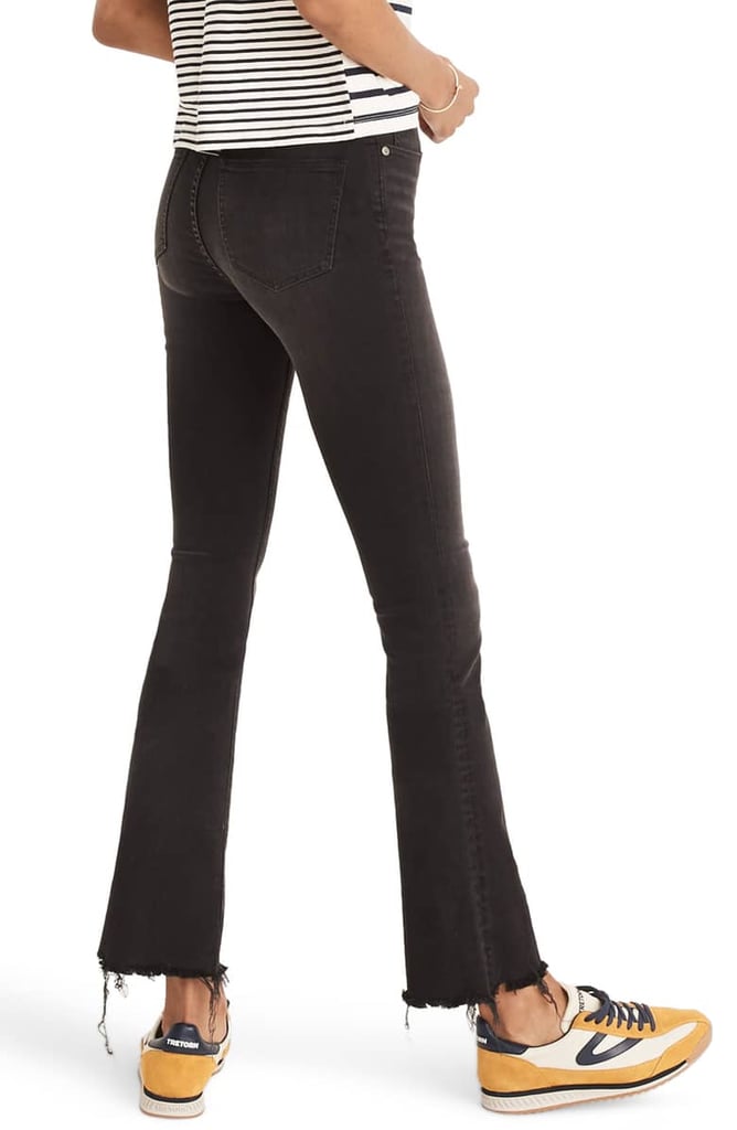 Madewell Cali Chewed Hem Demi Bootcut Jeans Best High Waisted Jeans