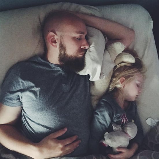 Frustrated Mom Wakes Up to See Husband and Daughter Cuddling