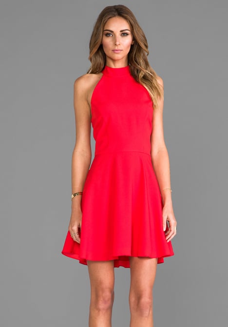 Red Halter Dress