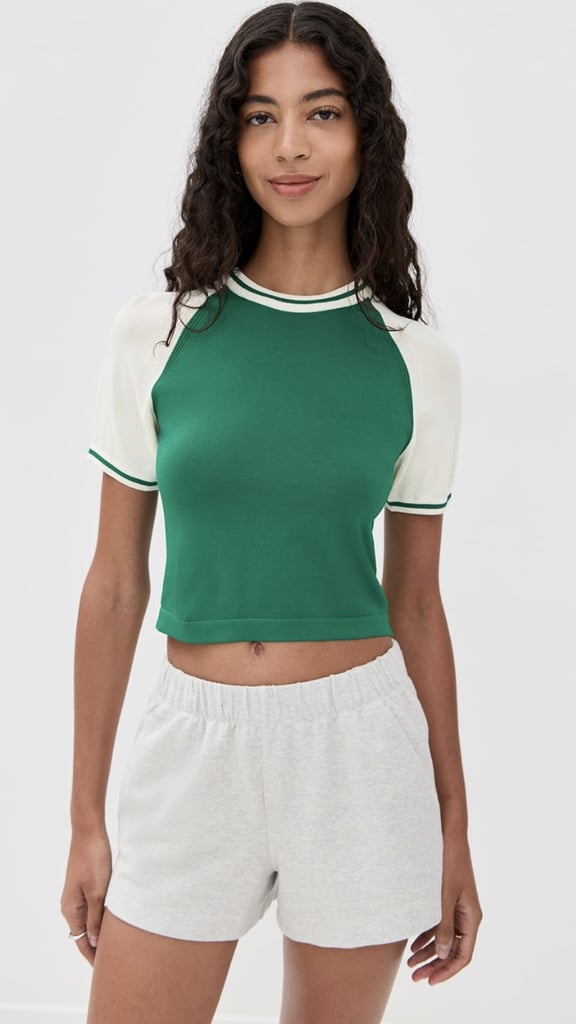 State & Lake Raglan Baseball Tee