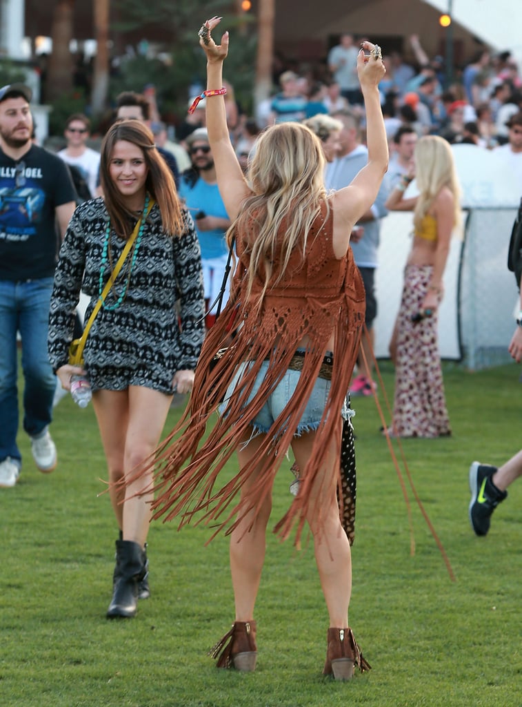 Fergie | Celebrities Dancing at Coachella 2015 Pictures | POPSUGAR ...