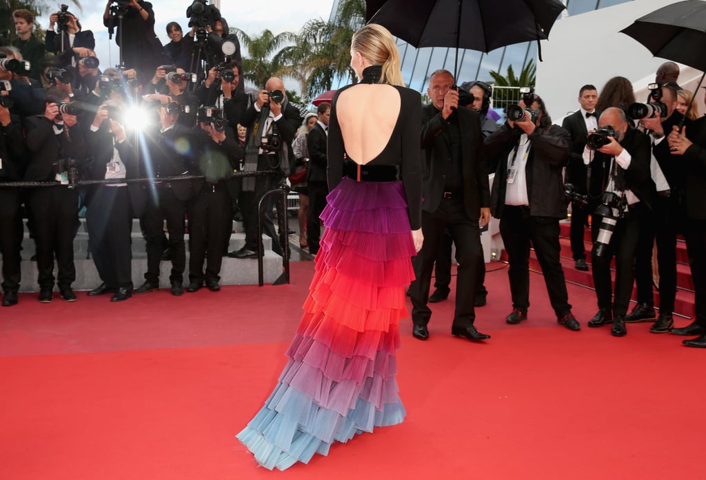 Cate Blanchett Rainbow Givenchy Dress Cannes 2018