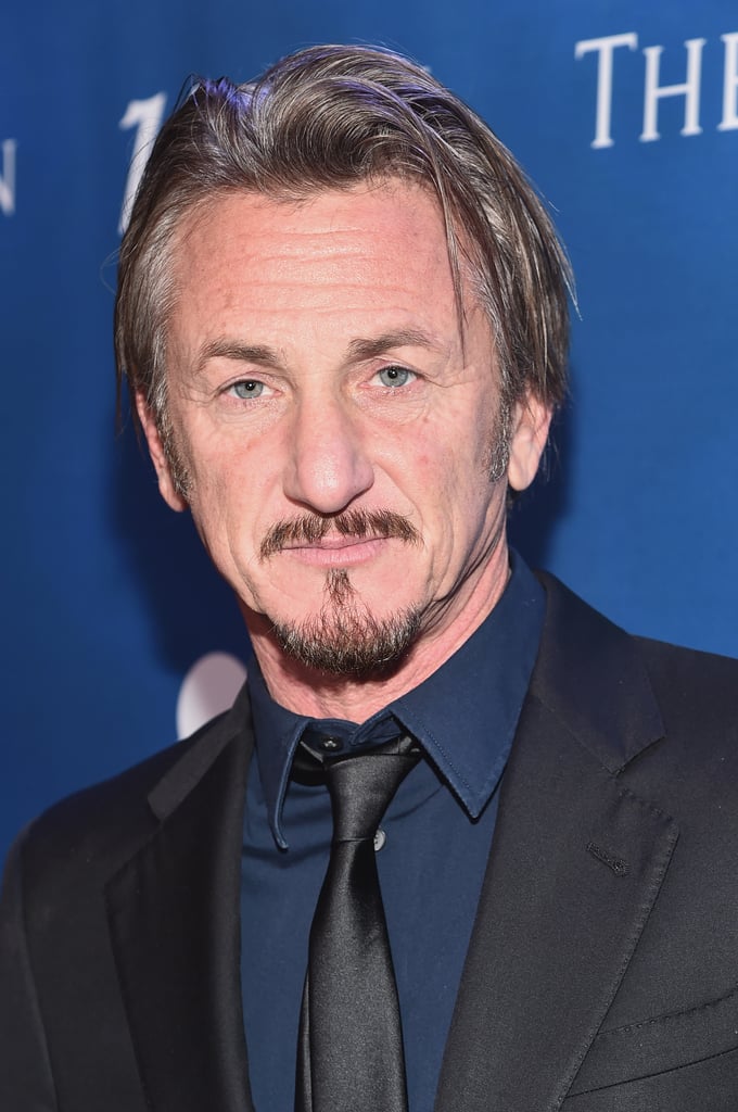 Pictured Sean Penn Celebrities at Golden Globes Preparties 2016