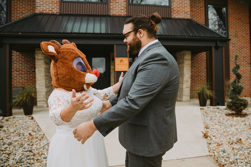 Quirky Christmas Wedding