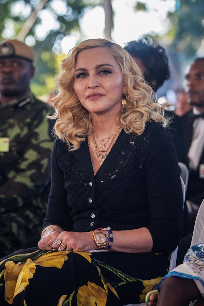 Madonna With Her Kids Opening Hospital in Malawi July 2017