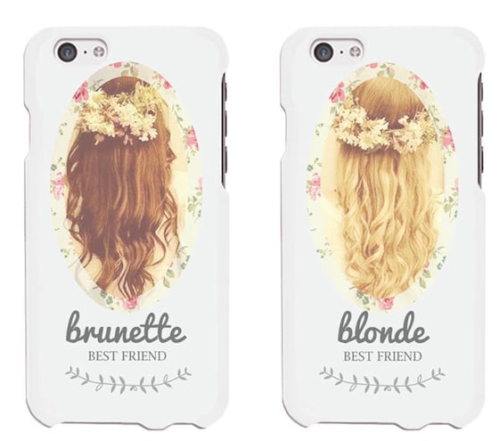 Brunette and Blonde Besties