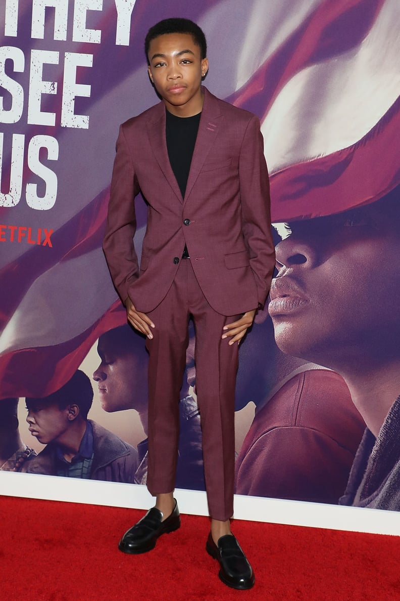 Asante Blackk at the When They See Us World Premiere