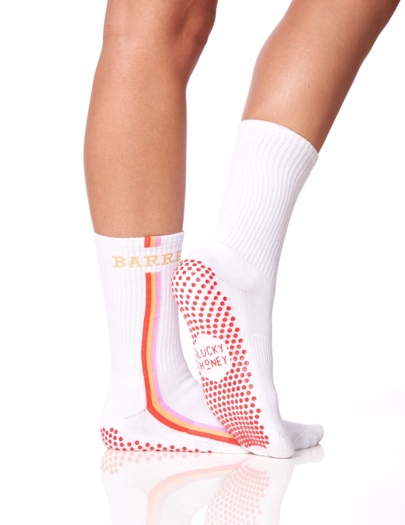 Best Grip Socks: Lucky Honey The Retro Sock Barre
