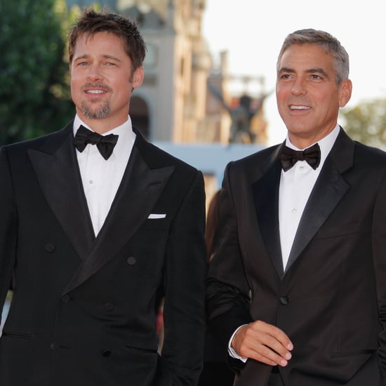 Brad Pitt and George Clooney Friendship Pictures