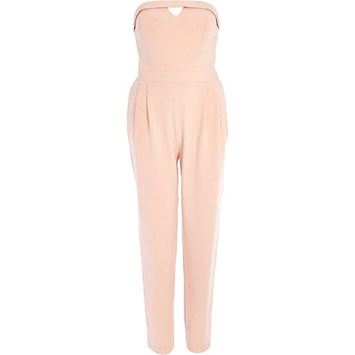 River Island Strapless Jumpsuit