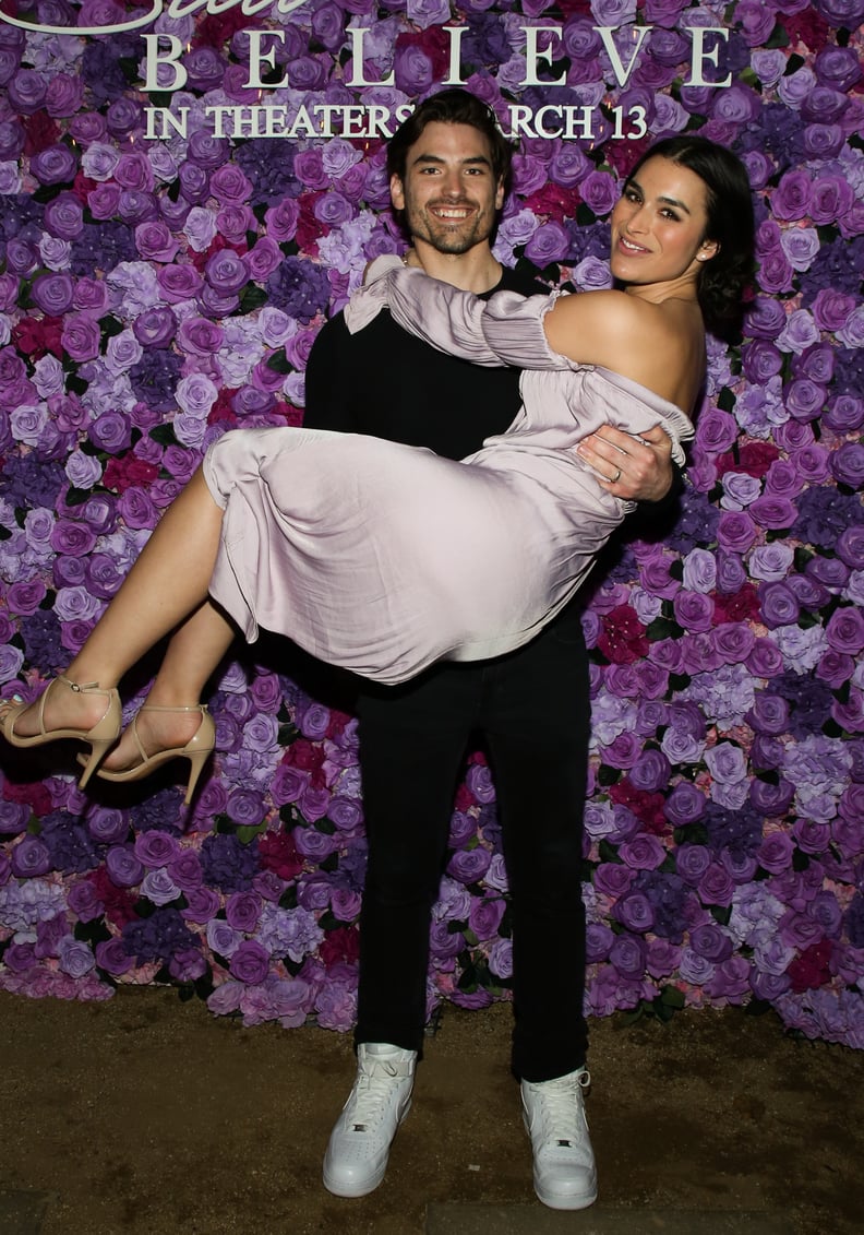 Jared Haibon and Ashley Iaconetti at I Still Believe Screening