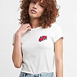 Gap Floral Embroidered Graphic Crewneck 