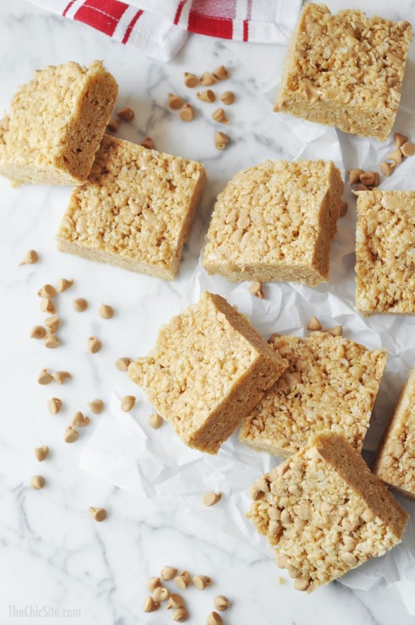 Peanut Butter Rice Krispies Treats