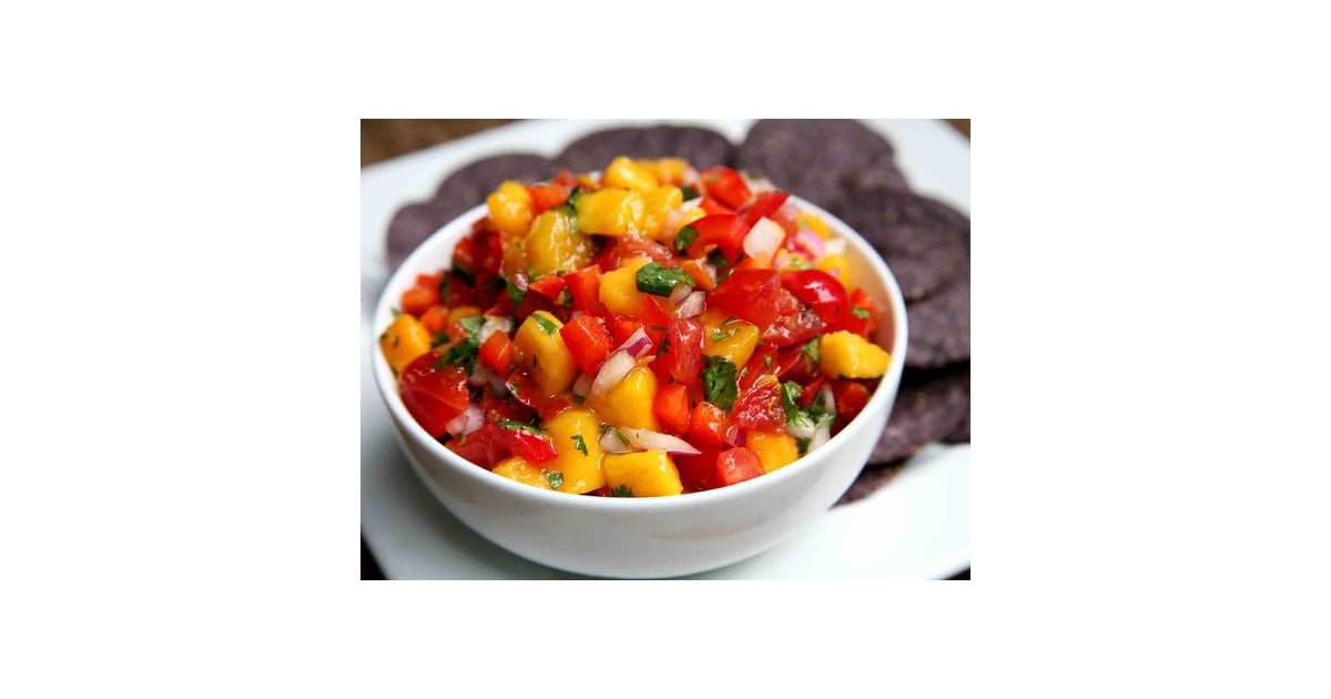 Mango Red Pepper Salsa Vegan Barbecue Side Dishes POPSUGAR Fitness
