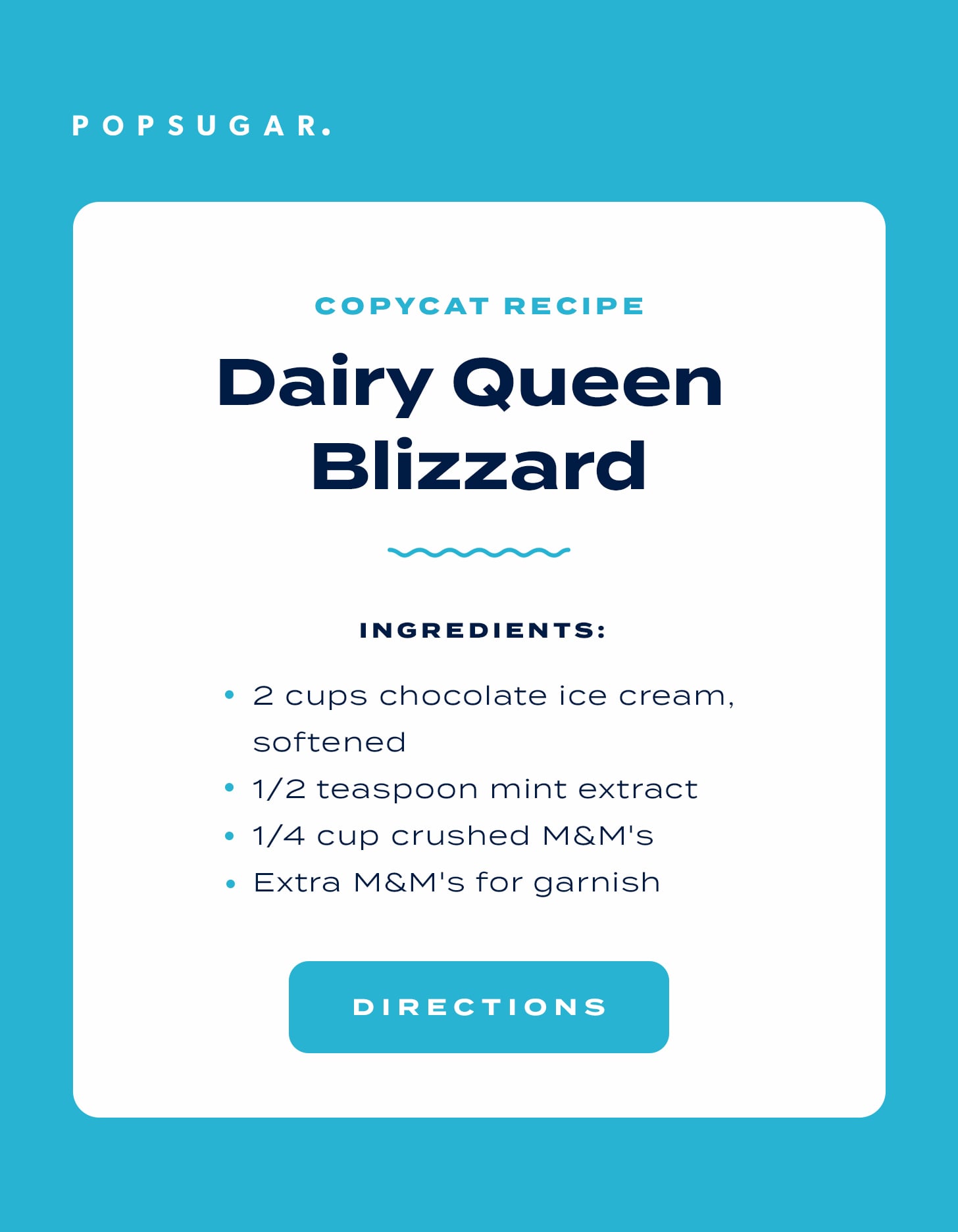 How to Make a Dairy Queen Blizzard at Home POPSUGAR Food