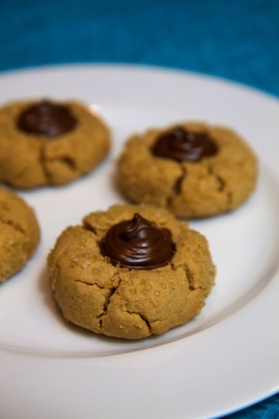 Vegan Peanut Butter Kiss Cookie