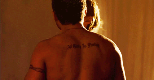 That back tattoo, though.