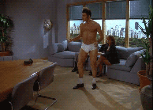 When Kramer Dances in His Underwear