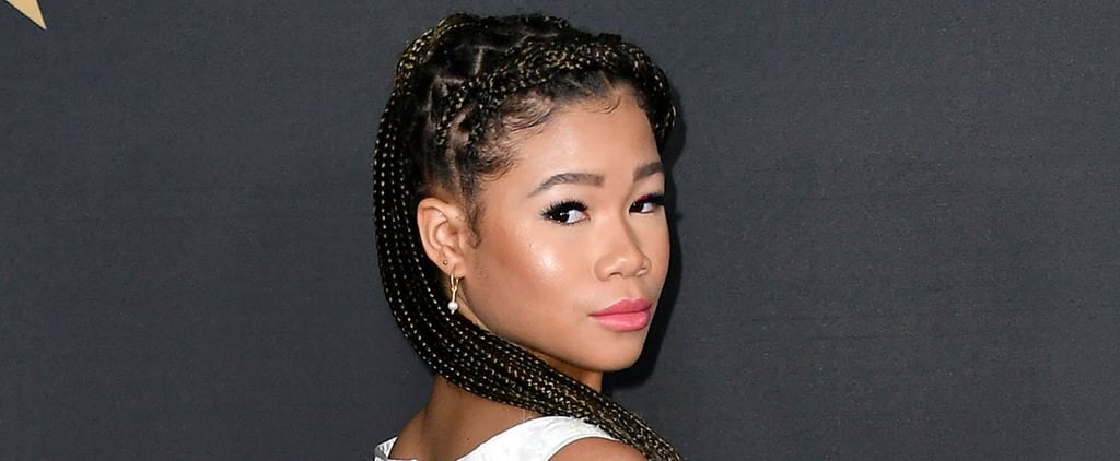 Storm Reid's Crown-Braid Hairstyle Is Fit For a Queen