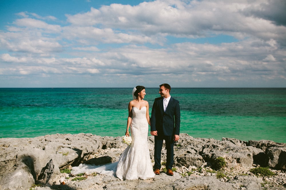 Tulum Mexico Beach Wedding