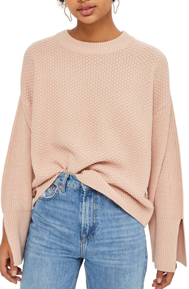Topshop Wide Sleeve Sweater