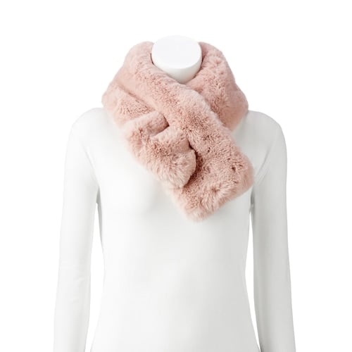 LC Lauren Conrad Faux Fur Stole Scarf