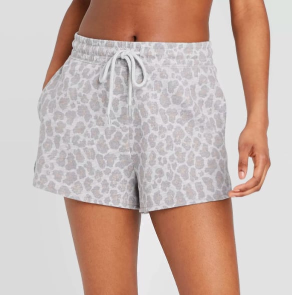 Target Women's Leopard Print Lounge Shorts