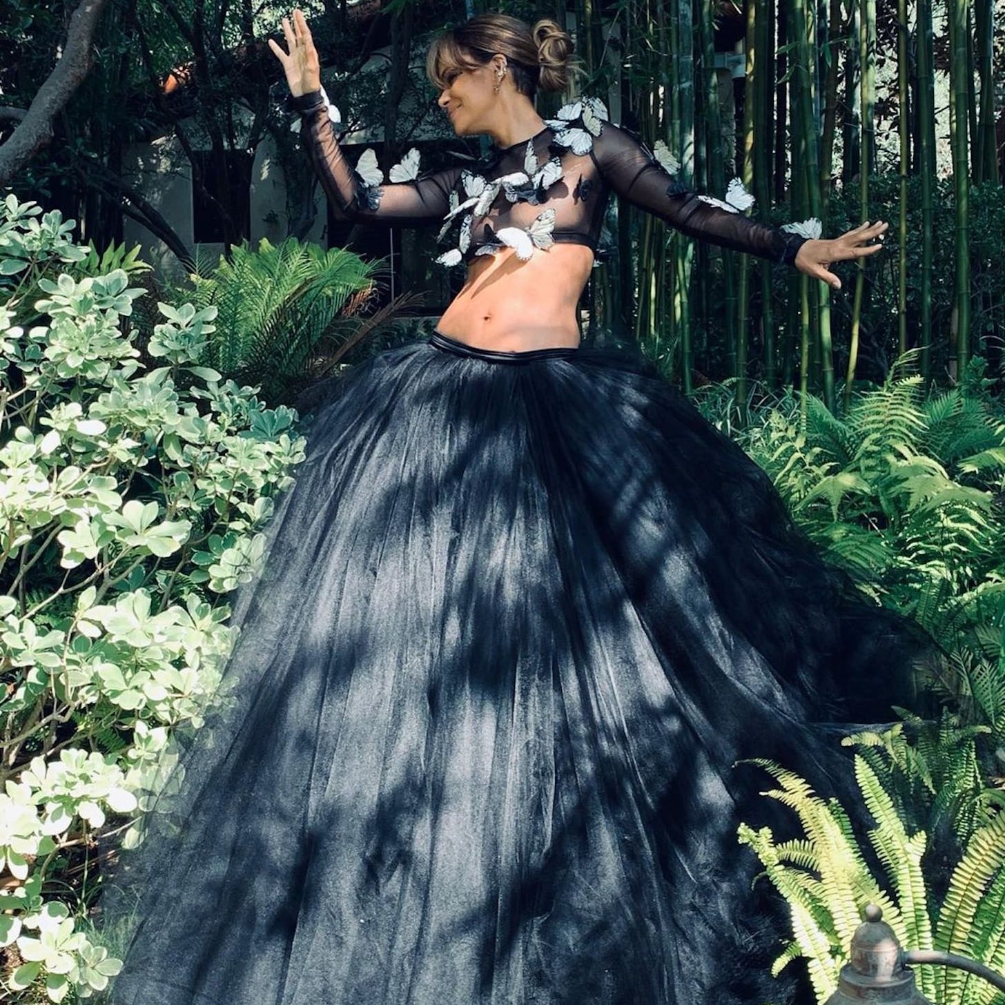 christian siriano butterfly dress