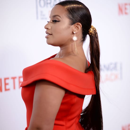 Dascha Polanco's Hairstyle at the OINTB Premiere 2016